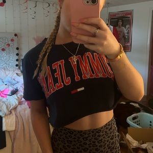tommy jeans crop top